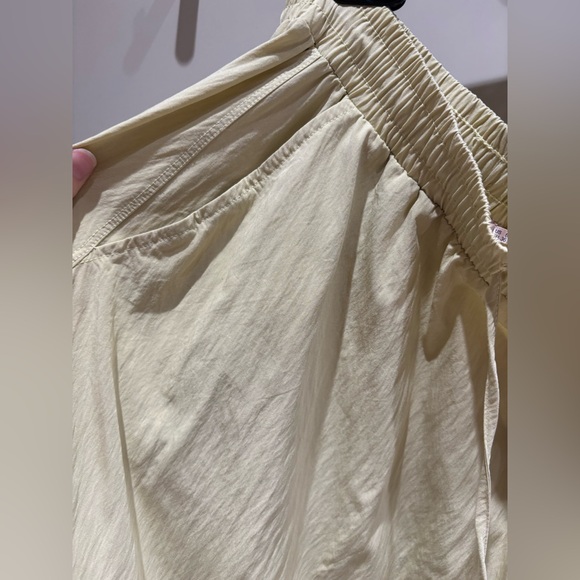 ESQUALO Soft Yellow Elastic Maxi Skirt 36 - Picture 3 of 4